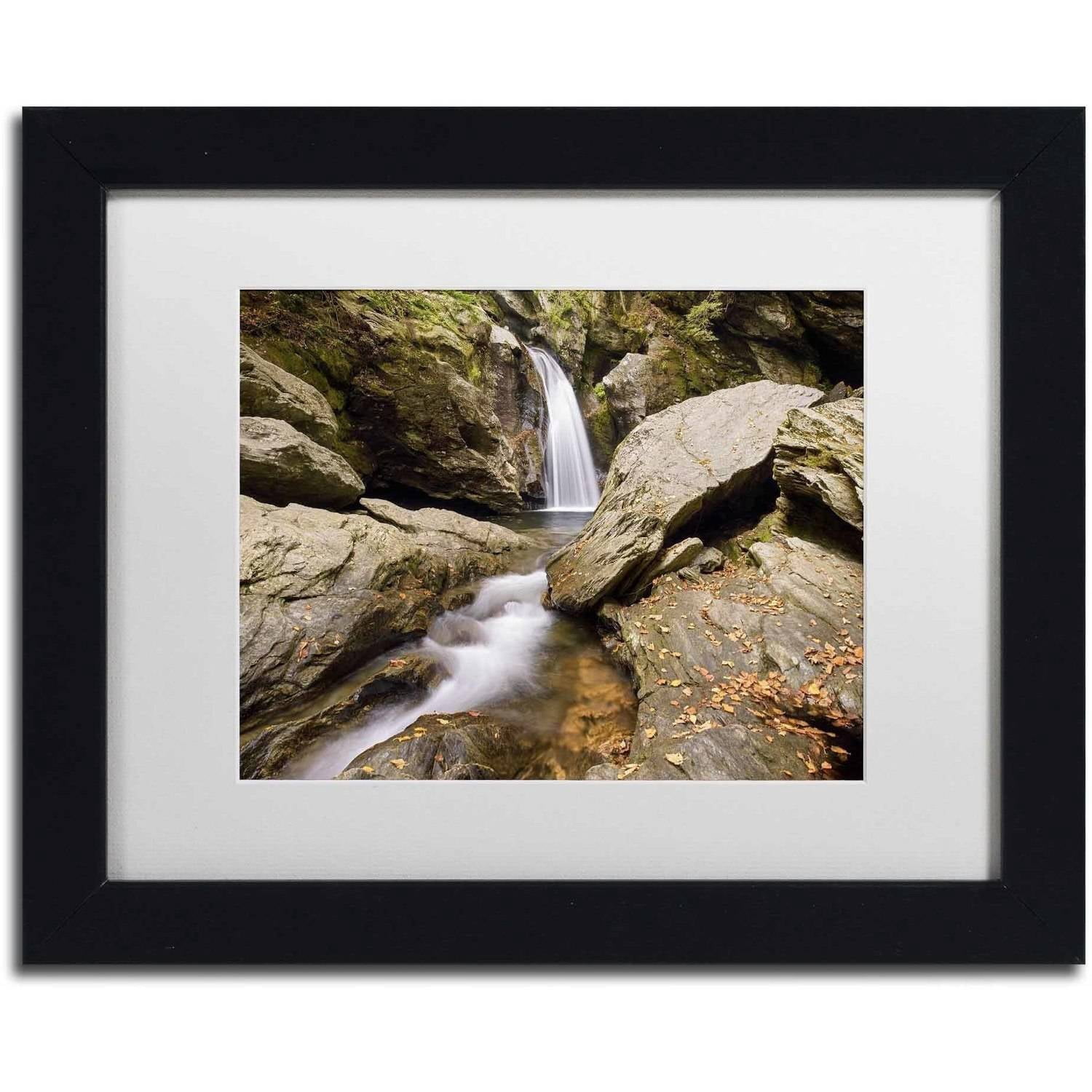 Trademark Fine Art 'Over and Under' Canvas Art by Michael Blanchette Photography, White Matte, Black Frame
