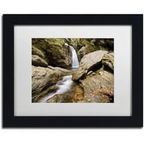 Trademark Fine Art 'Over and Under' Canvas Art by Michael Blanchette Photography, White Matte, Black Frame