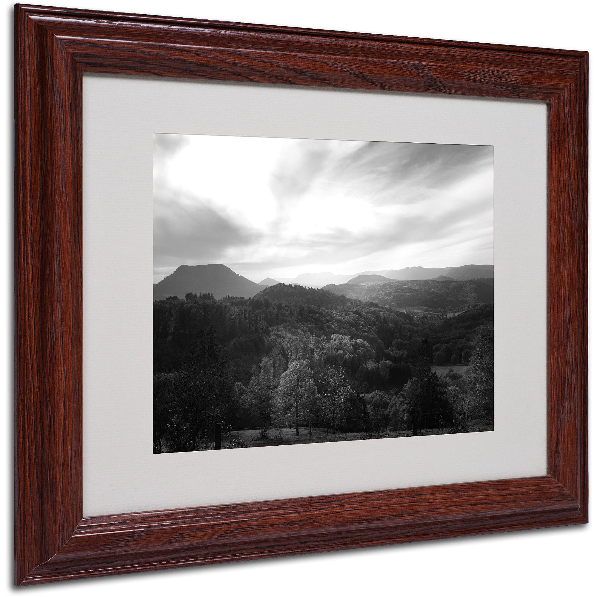 Trademark Fine Art "Over the Lighting" Canvas Art by Philippe Sainte-Laudy, Wood Frame