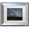 thumbnail image 1 of Trademark Fine Art 'Over the Top' Canvas Art by Michael Blanchette Photography, White Matte, Silver Frame, 1 of 4