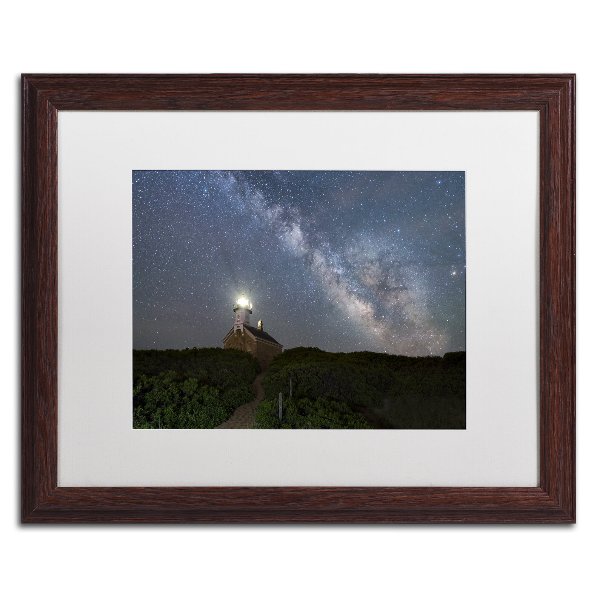 Trademark Fine Art 'Over the Top' Matted Framed Art by Michael Blanchette Photography