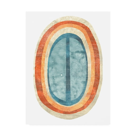 Trademark Fine Art 'Ovoid II' Canvas Art by June Erica Vess