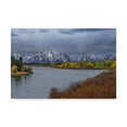 thumbnail image 1 of Trademark Fine Art 'Oxbow Bend Fall' Canvas Art by Galloimages Online, 1 of 3