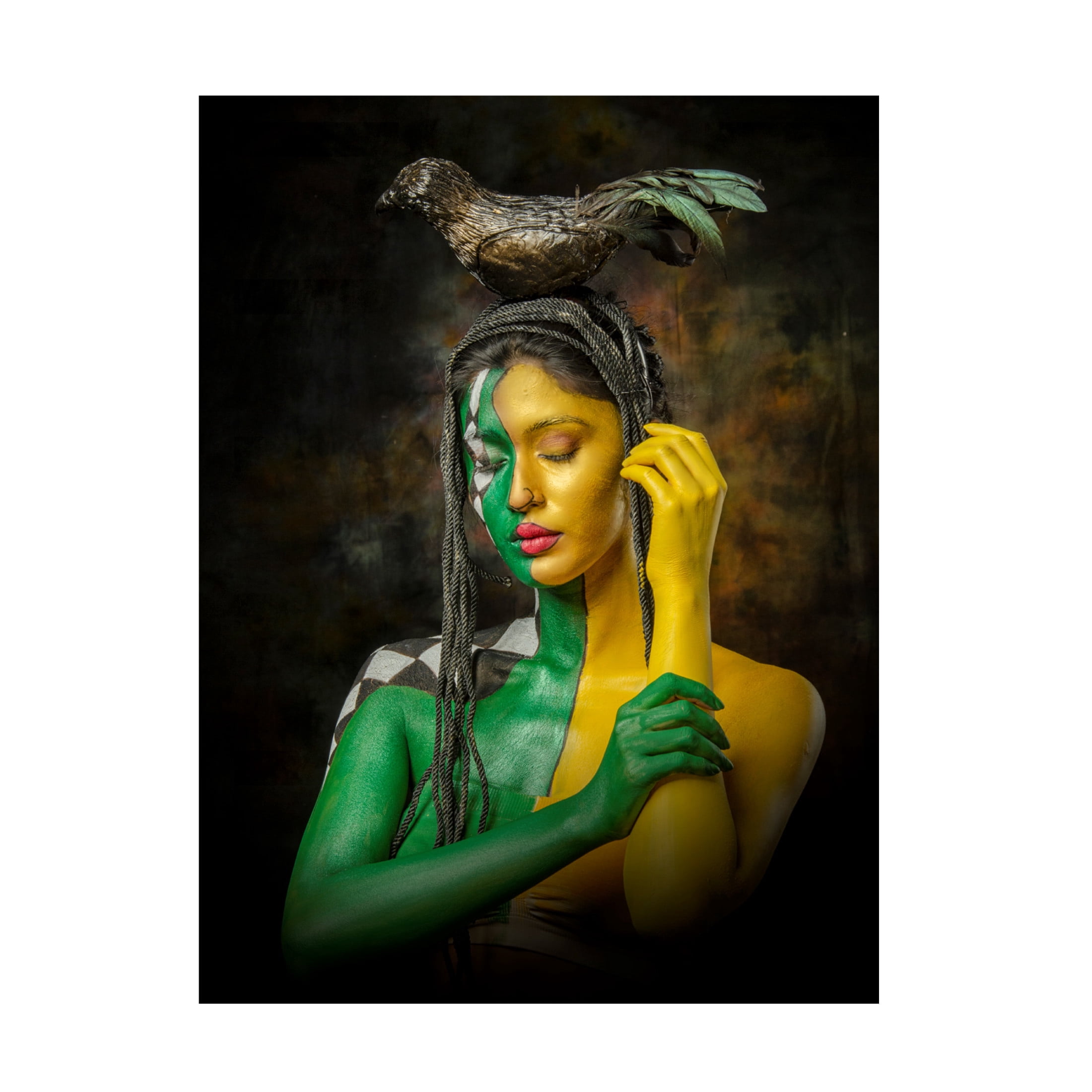 Trademark Fine Art PARTHA BHATTACHARYYA QUEEN OF BLACK MAGIC Canvas Wall Art
