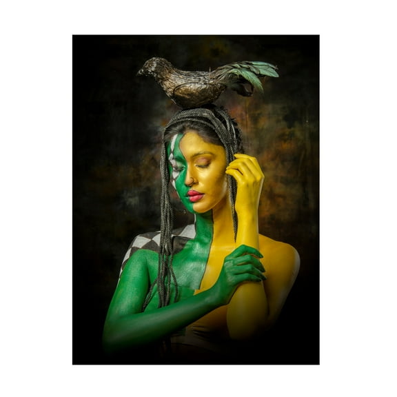 Trademark Fine Art PARTHA BHATTACHARYYA QUEEN OF BLACK MAGIC Canvas Wall Art