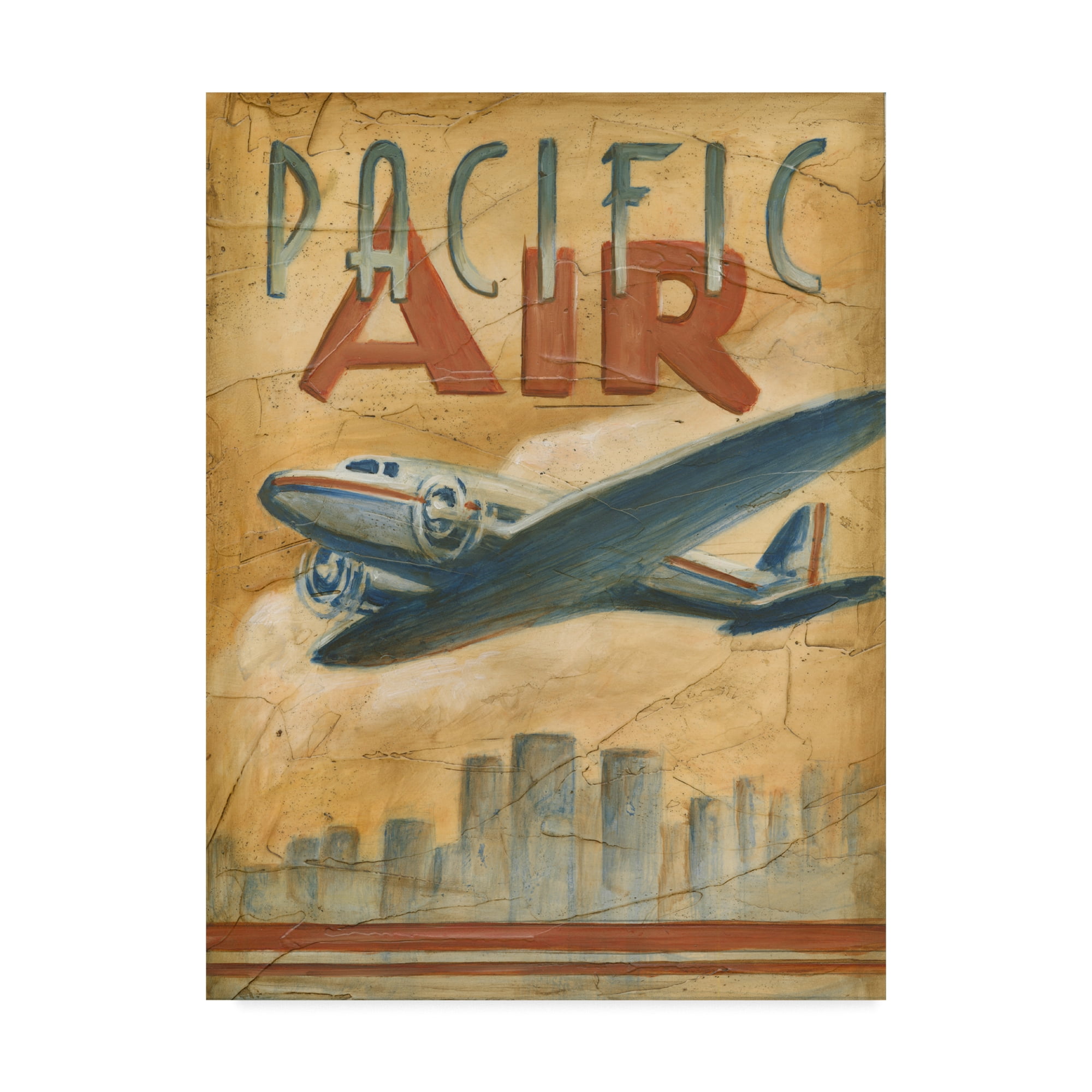 Trademark Fine Art 'Pacific Air' Canvas Art by Ethan Harper