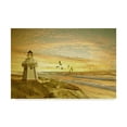 thumbnail image 1 of Trademark Fine Art 'Pacific Sunset 2' Canvas Art by Carlos Casamayor, 1 of 3