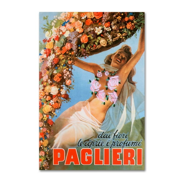 Trademark Fine Art 'Paglieri' Canvas Art by Vintage Apple Collection