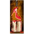 thumbnail image 1 of Trademark Fine Art "Paint Dipped Shoe Pink" Canvas Art by Roderick Stevens, 1 of 3
