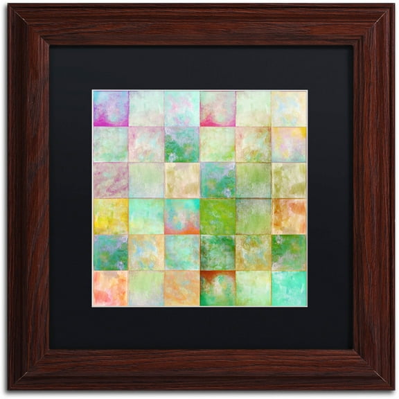 Trademark Fine Art "Paintbox" Canvas Art by Color Bakery Black Matte, Wood Frame