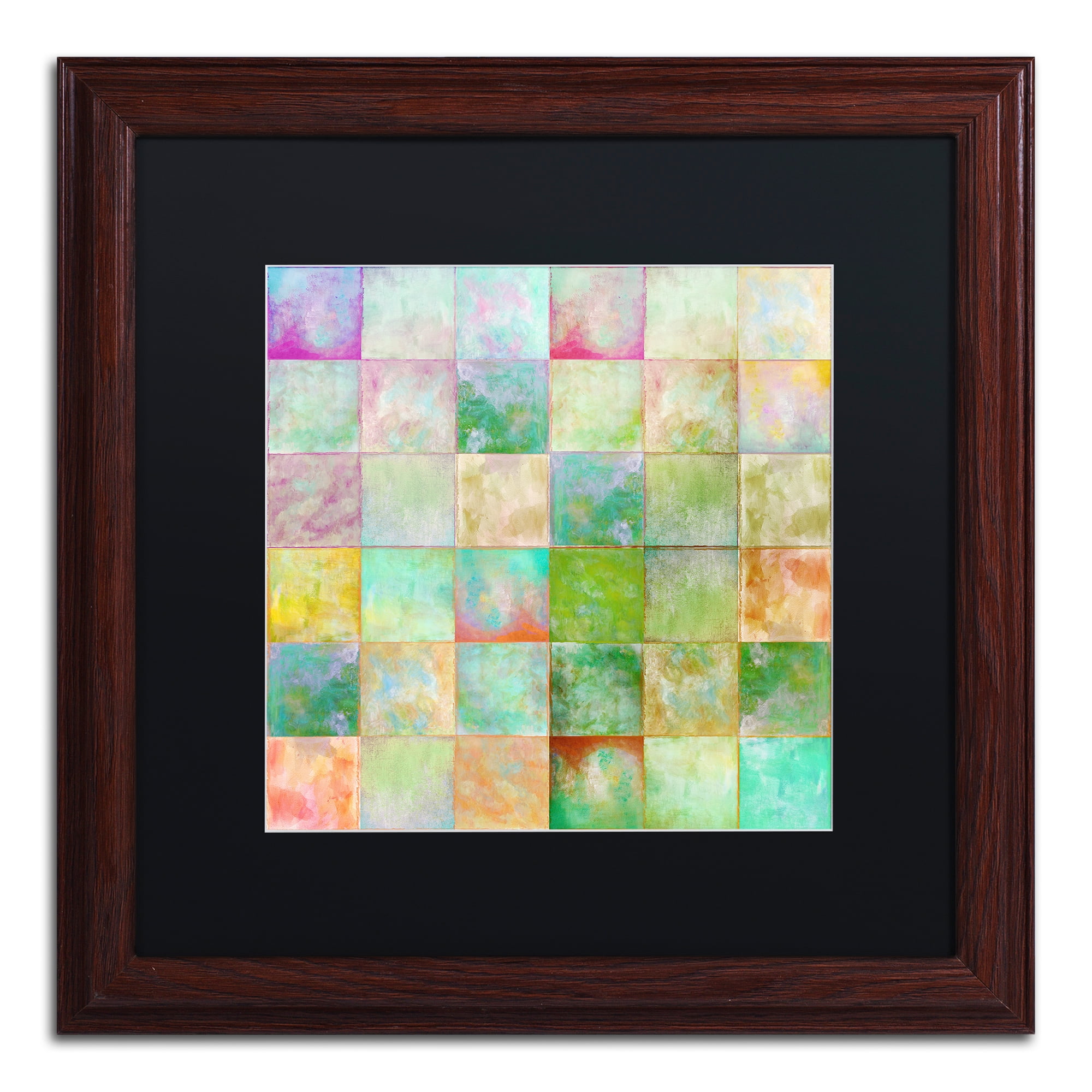 Trademark Fine Art 'Paintbox' Matted Framed Art by Color Bakery