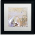 thumbnail image 1 of Trademark Fine Art "Painted Sea IV" Canvas Art by Color Bakery White Matte, Black Frame, 1 of 4