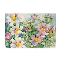 Trademark Fine Art 'Palette Of Peonies' Canvas Art by Annelein Beukenkamp