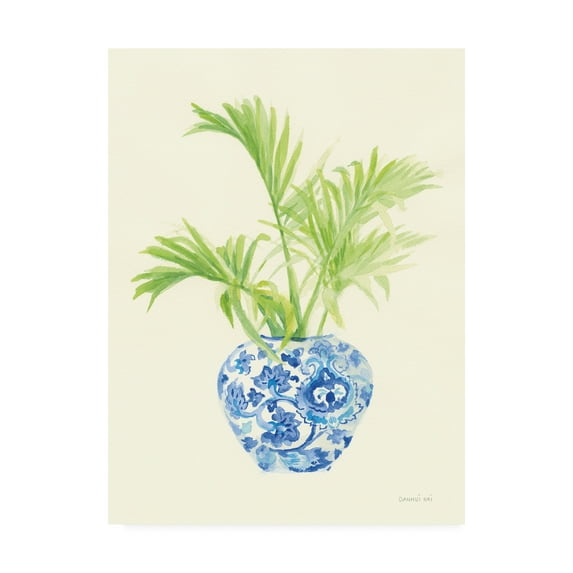 Trademark Fine Art 'Palm Chinoiserie II' Canvas Art by Danhui Nai