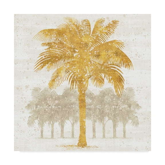 Trademark Fine Art 'Palm Coast II' Canvas Art by Sue Schlabach