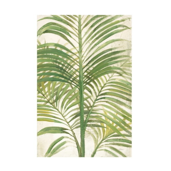 Trademark Fine Art 'Palms II Bright' Canvas Art by Albena Hristova