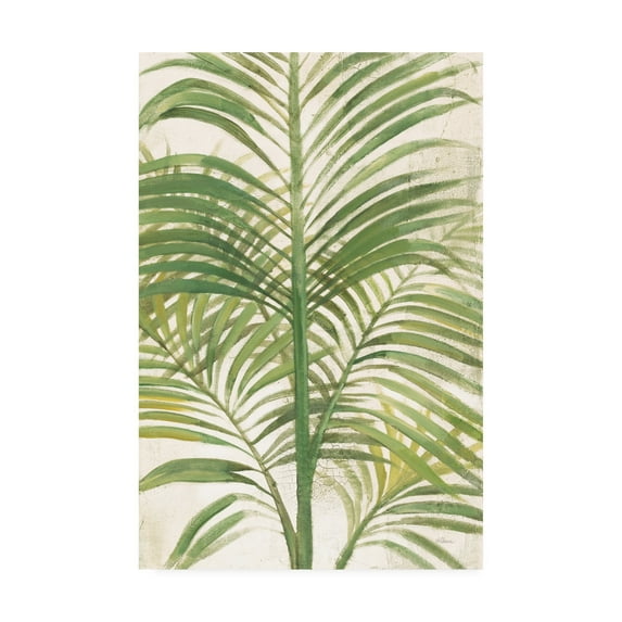 Trademark Fine Art 'Palms II Bright' Canvas Art by Albena Hristova