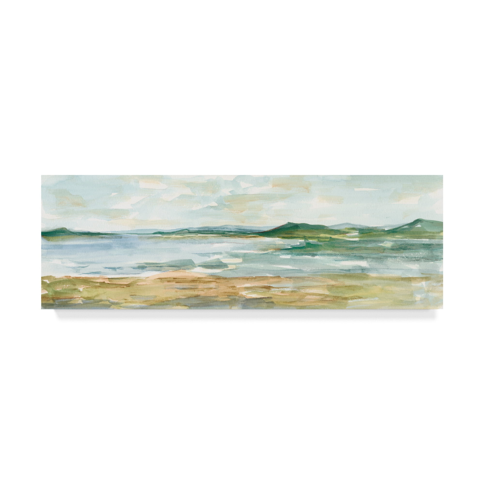 Trademark Fine Art 'Panoramic Seascape I' Canvas Art by Ethan Harper