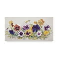 thumbnail image 1 of Trademark Fine Art 'Pansies Faces' Canvas Art by Joanne Porter, 1 of 3