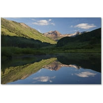 Trademark Fine Art 'Paradise Pond II' Canvas Art by Michael Blanchette Photography