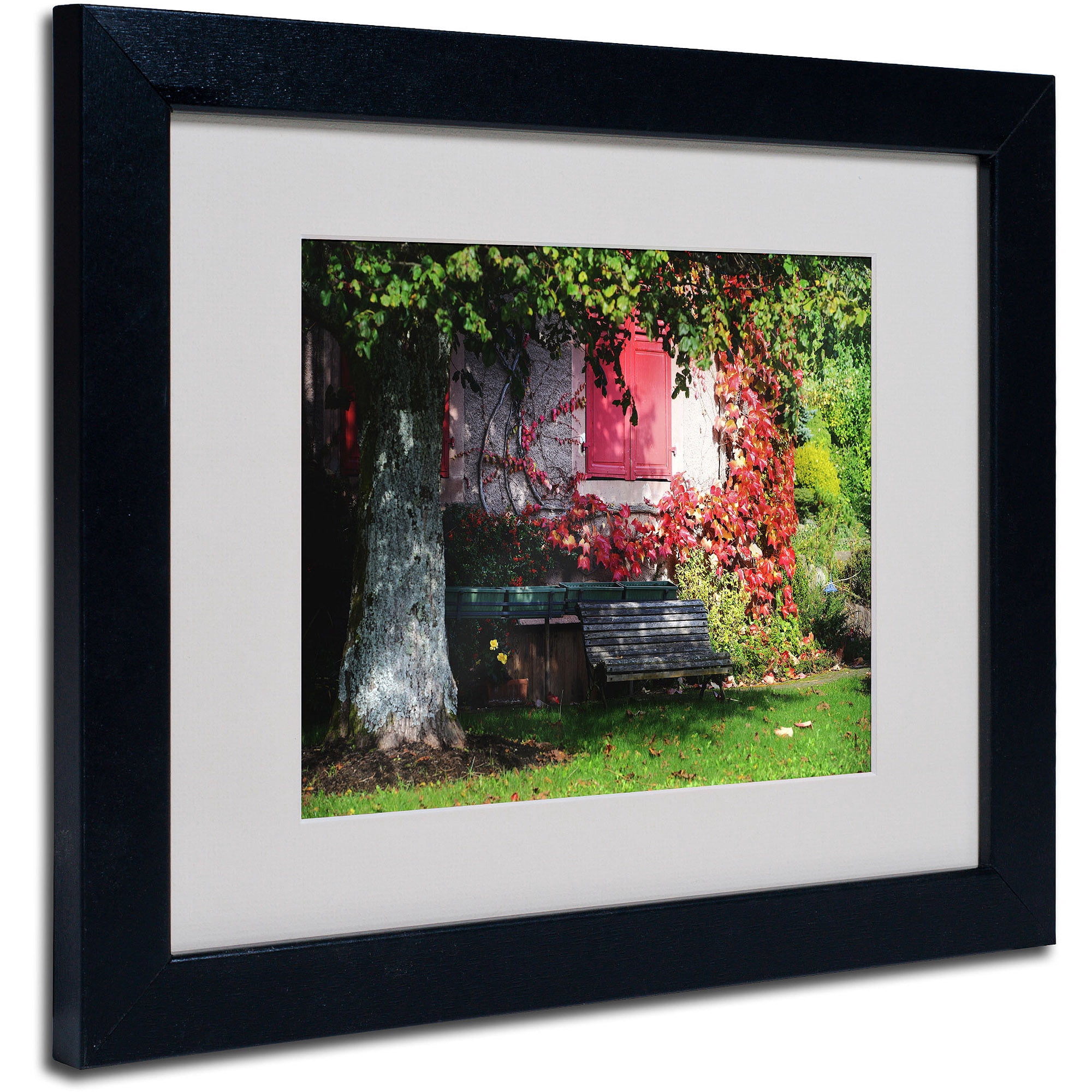 Trademark Fine Art "Parenthesis" Canvas Art by Philippe Sainte-Laudy, Black Frame