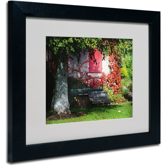 Trademark Fine Art "Parenthesis" Canvas Art by Philippe Sainte-Laudy, Black Frame