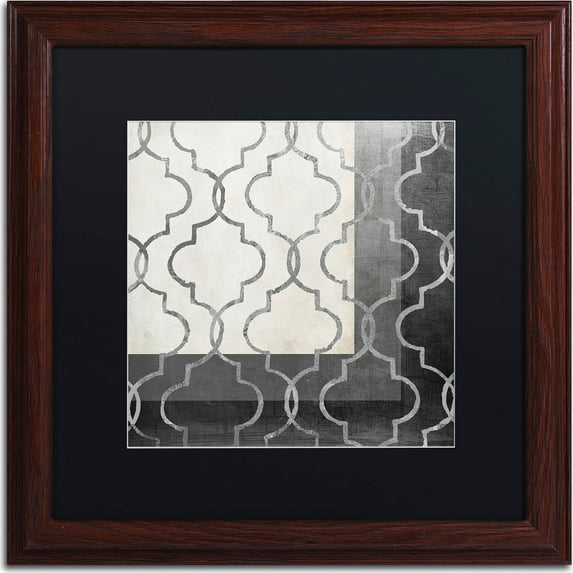 Trademark Fine Art "Paris Apartment I" Canvas Art by Color Bakery, Black Matte, Wood Frame