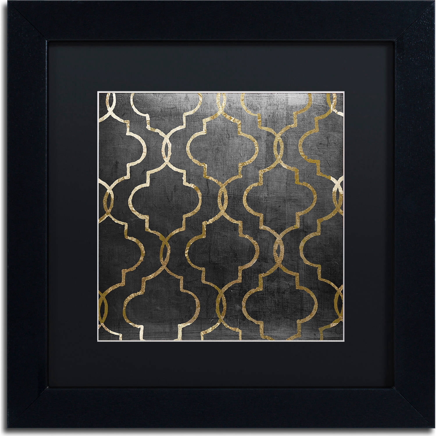 Trademark Fine Art "Paris Apartment III" Canvas Art by Color Bakery, Black Matte, Black Frame