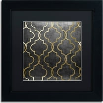 Trademark Fine Art "Paris Apartment III" Canvas Art by Color Bakery, Black Matte, Black Frame