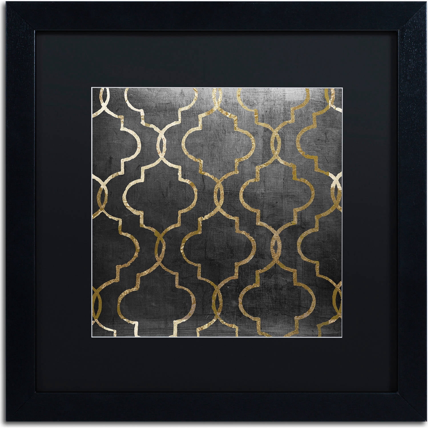 Trademark Fine Art "Paris Apartment III" Canvas Art by Color Bakery, Black Matte, Black Frame
