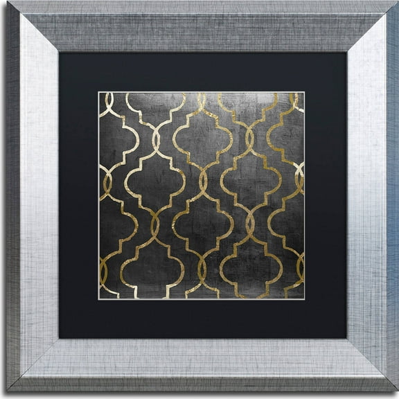 Trademark Fine Art "Paris Apartment III" Canvas Art by Color Bakery, Black Matte, Silver Frame