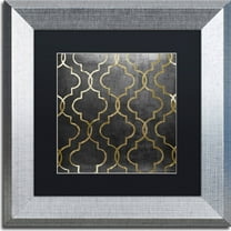 Trademark Fine Art "Paris Apartment III" Canvas Art by Color Bakery, Black Matte, Silver Frame