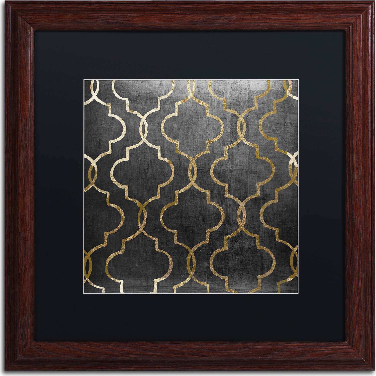 Trademark Fine Art "Paris Apartment III" Canvas Art by Color Bakery, Black Matte, Wood Frame