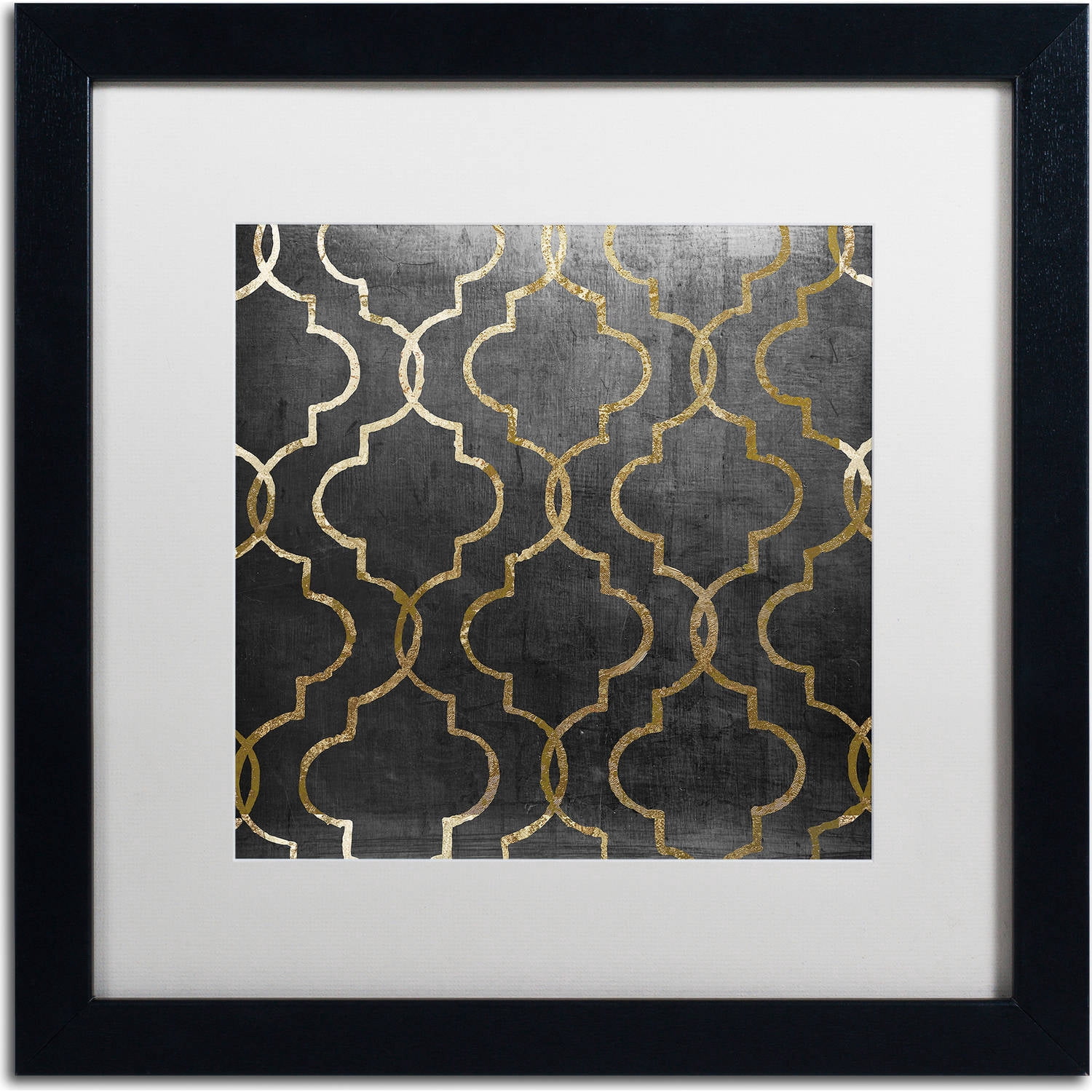 Trademark Fine Art "Paris Apartment III" Canvas Art by Color Bakery, White Matte, Black Frame