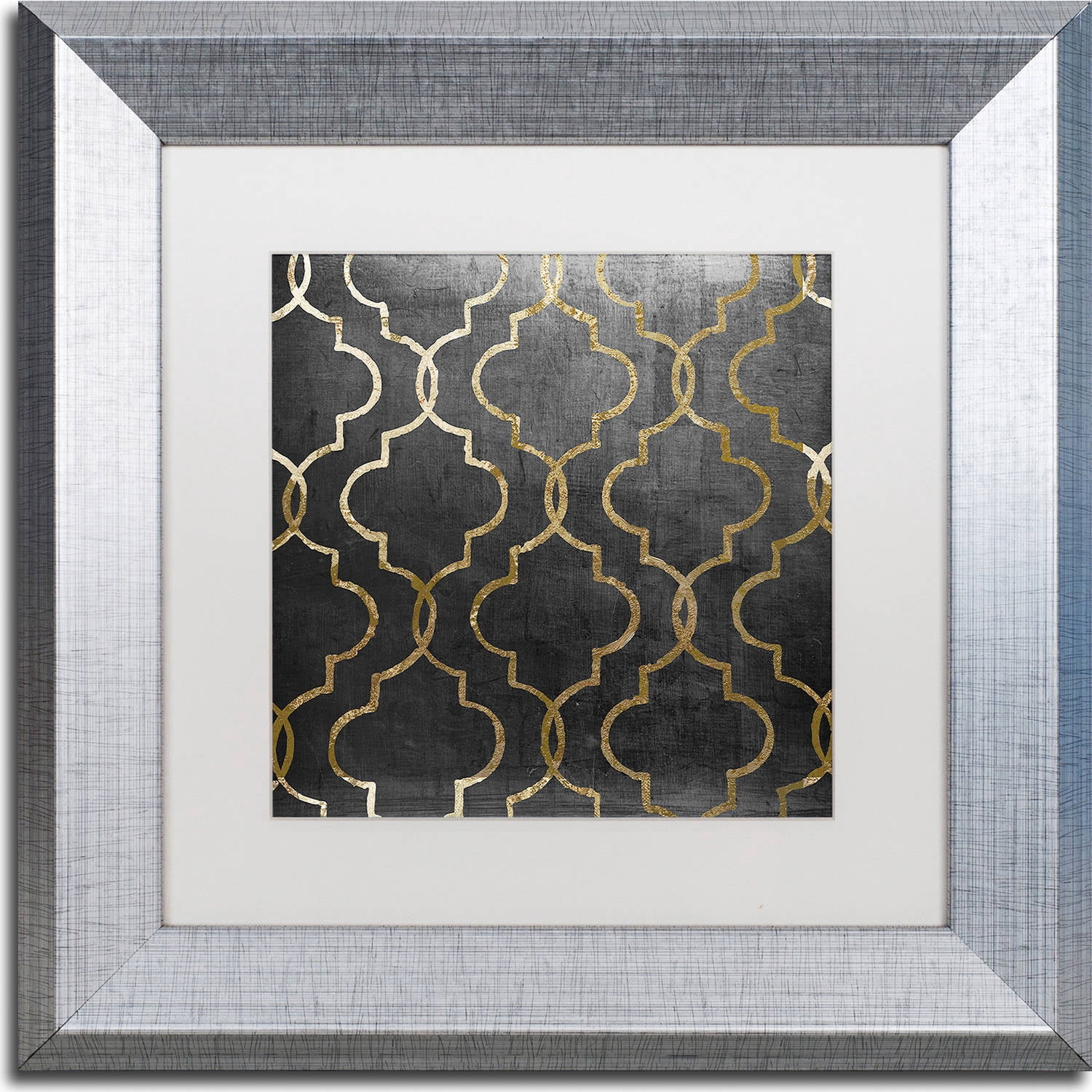 Trademark Fine Art "Paris Apartment III" Canvas Art by Color Bakery, White Matte, Silver Frame