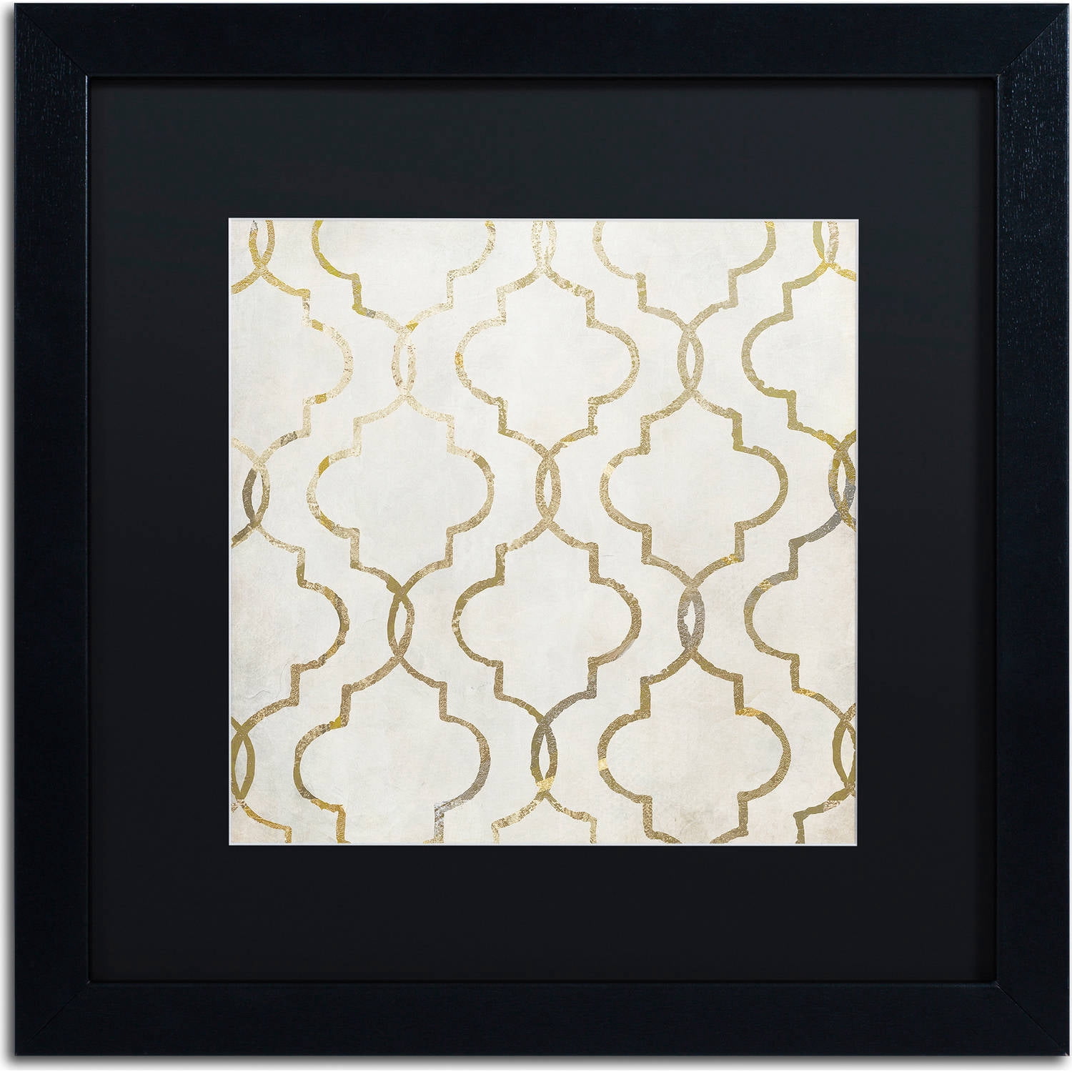 Trademark Fine Art "Paris Apartment IV" Canvas Art by Color Bakery, Black Matte, Black Frame