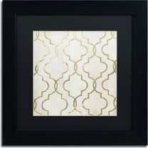 Trademark Fine Art "Paris Apartment IV" Canvas Art by Color Bakery, Black Matte, Black Frame