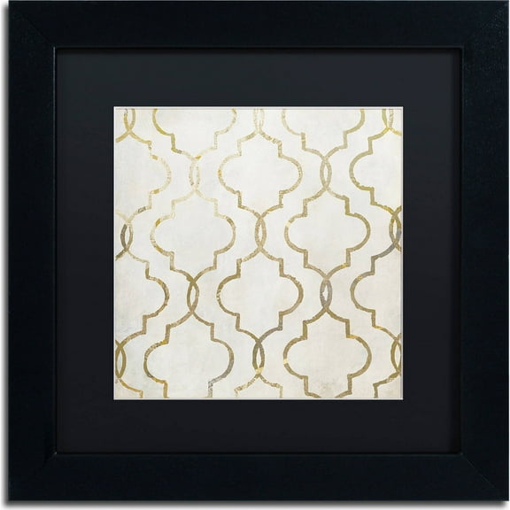 Trademark Fine Art "Paris Apartment IV" Canvas Art by Color Bakery, Black Matte, Black Frame