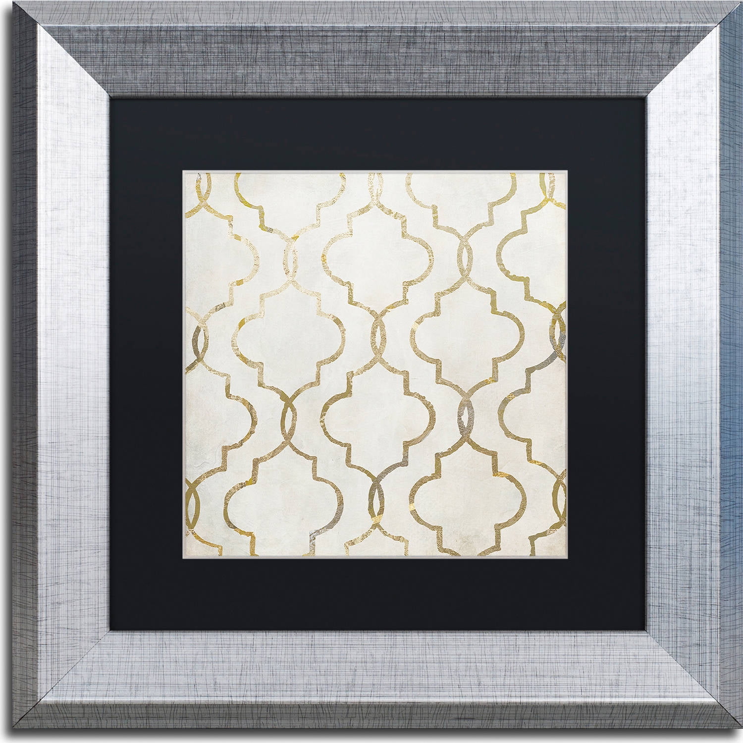 Trademark Fine Art "Paris Apartment IV" Canvas Art by Color Bakery, Black Matte, Silver Frame