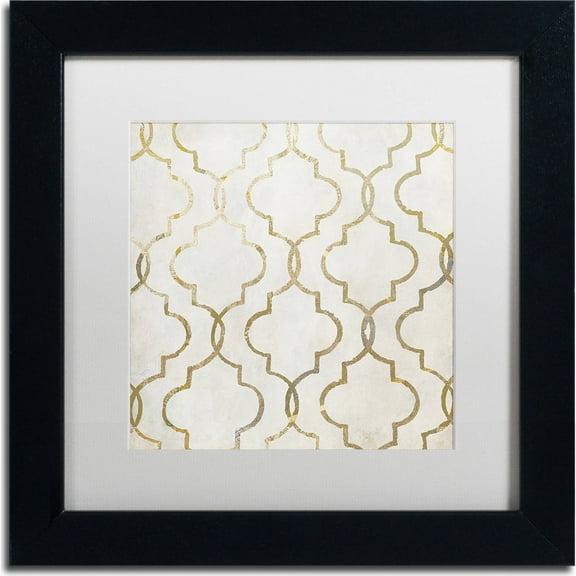 Trademark Fine Art "Paris Apartment IV" Canvas Art by Color Bakery, White Matte, Black Frame