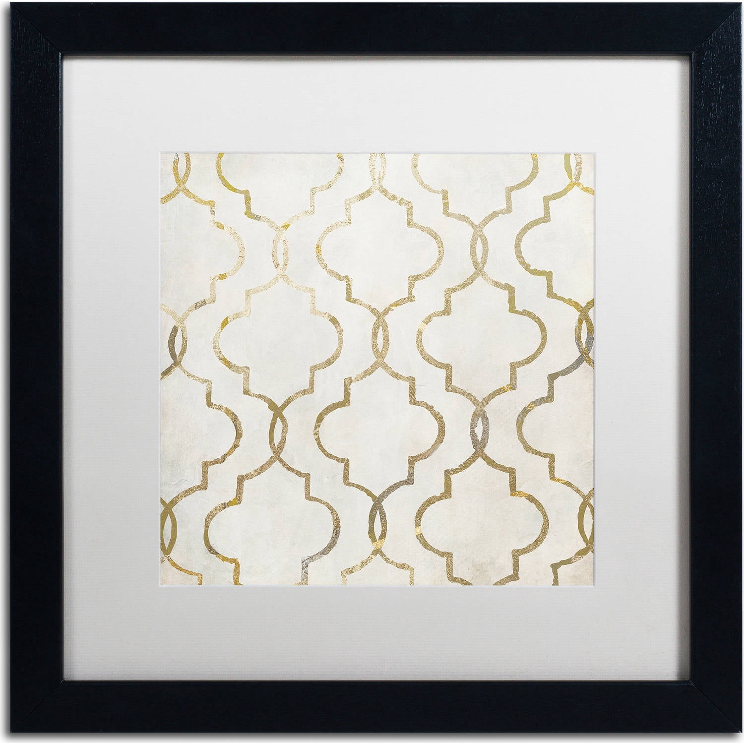 Trademark Fine Art "Paris Apartment IV" Canvas Art by Color Bakery, White Matte, Black Frame