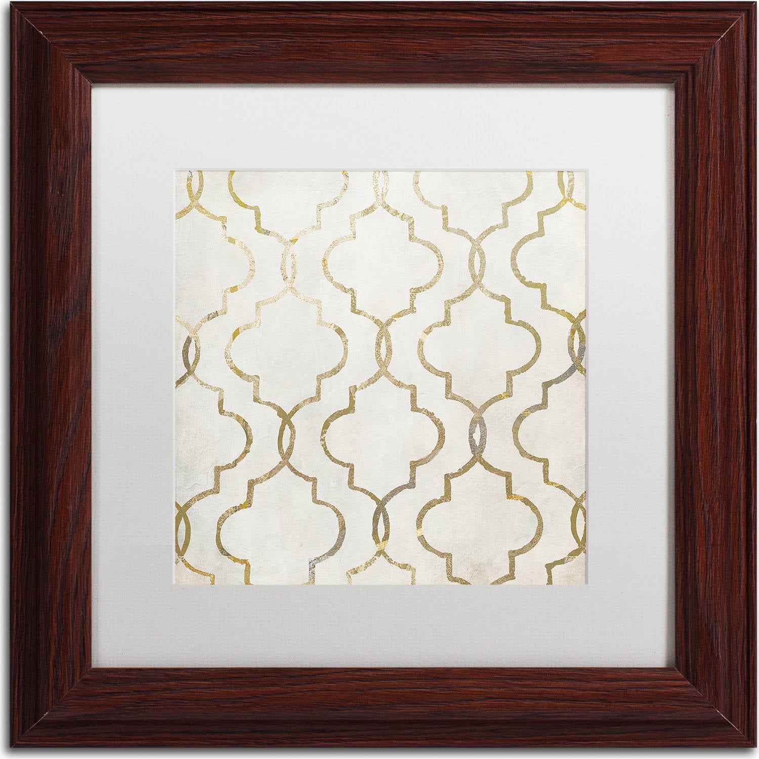 Trademark Fine Art "Paris Apartment IV" Canvas Art by Color Bakery, White Matte, Wood Frame