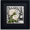 thumbnail image 1 of Trademark Fine Art "Paris Blanc II" Canvas Art by Color Bakery Black Matte, Black Frame, 1 of 1