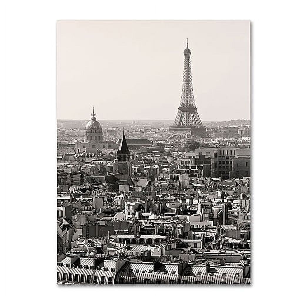 Trademark Fine Art "Paris" Canvas Art by Pierre Leclerc