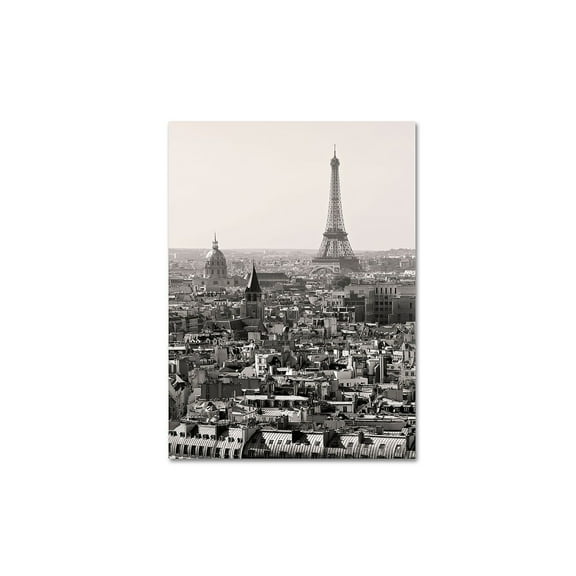 Trademark Fine Art "Paris" Canvas Art by Pierre Leclerc