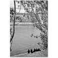 thumbnail image 1 of Trademark Fine Art "Paris Deux - 5 Girls on Seine" Canvas Art by Yale Gurney, 1 of 3