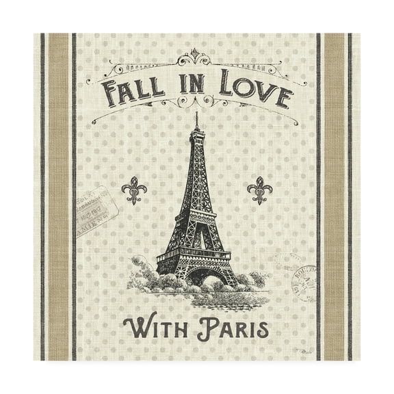 Trademark Fine Art 'Paris Farmhouse II' Canvas Art by Pela Studio