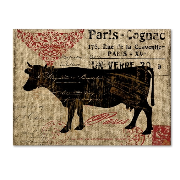 Trademark Fine Art "Paris Farms I" Canvas Art by Color Bakery