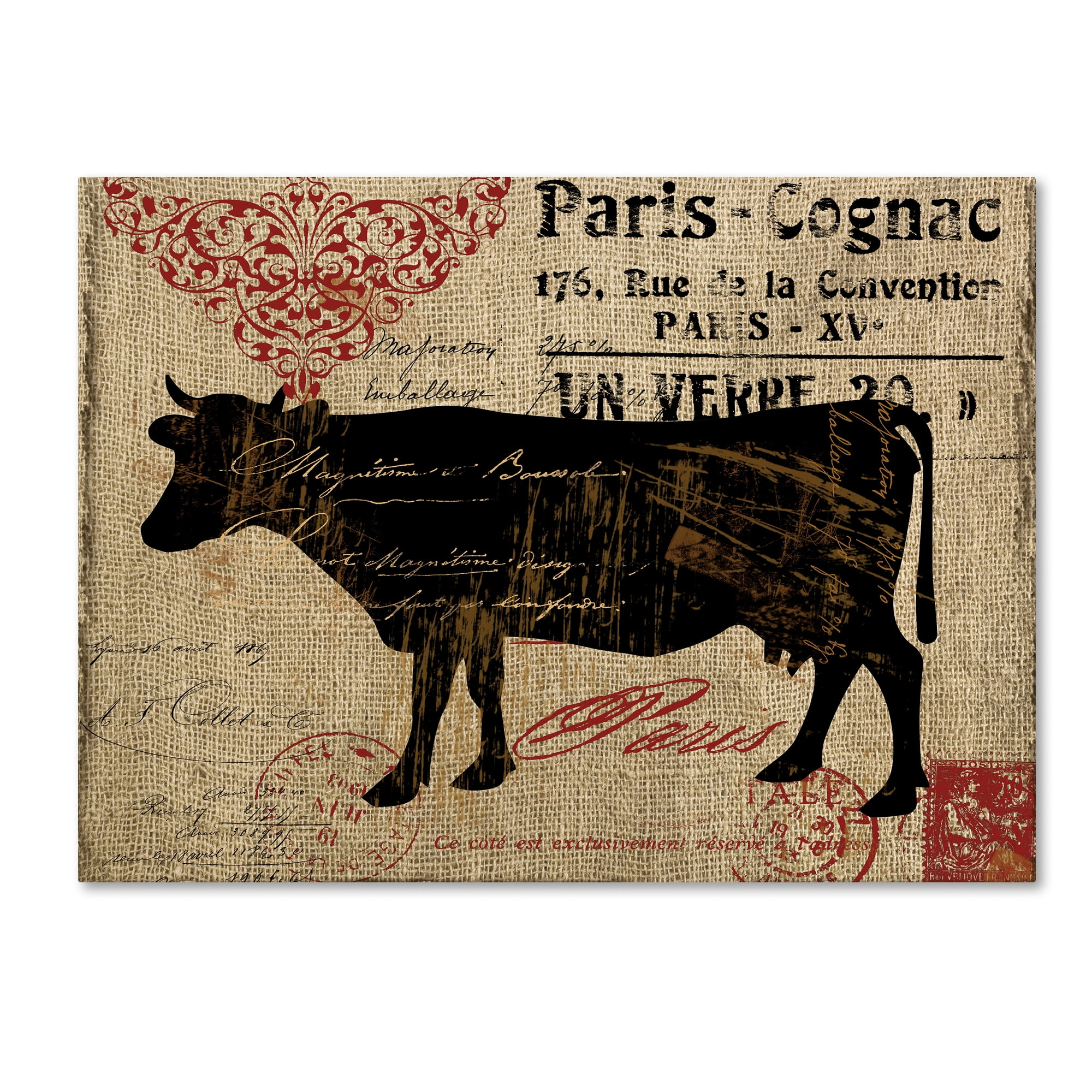 Trademark Fine Art "Paris Farms I" Canvas Art by Color Bakery