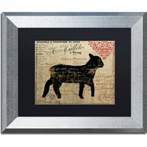 Trademark Fine Art "Paris Farms III" Canvas Art by Color Bakery, Black Matte, Silver Frame